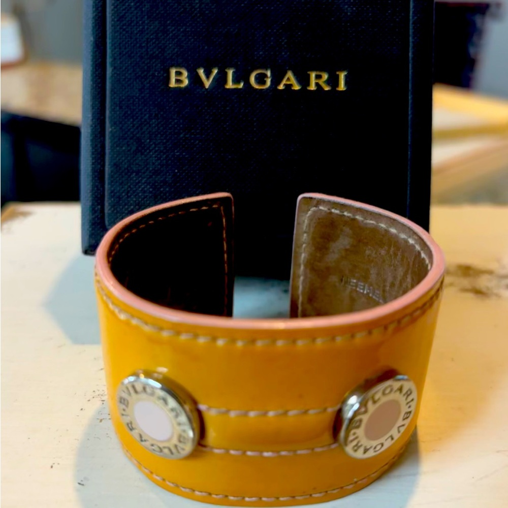 BVLGARI Authentic Leather Cuff